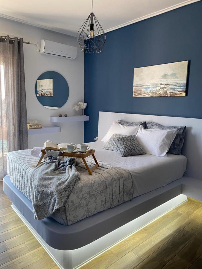 Seafront Kalamata Haven - Blue Luxury Suite ภายนอก รูปภาพ
