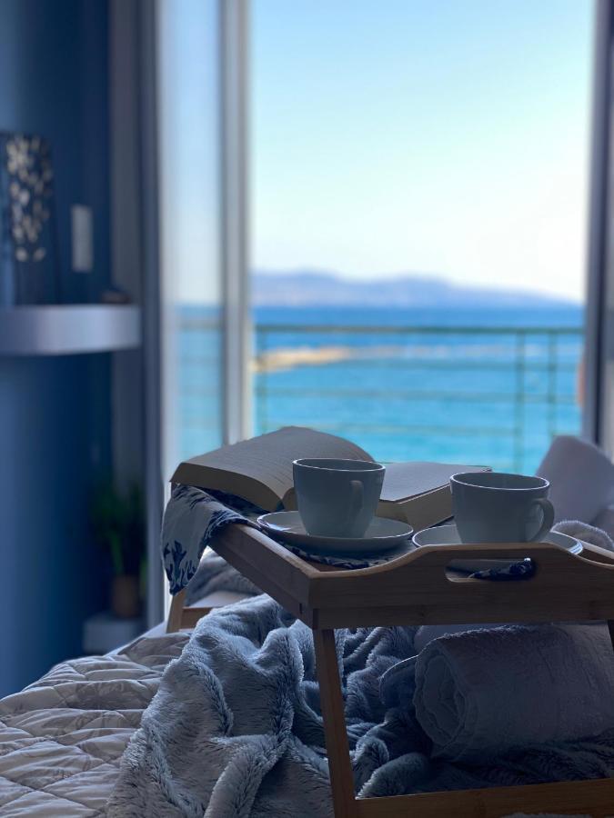 Seafront Kalamata Haven - Blue Luxury Suite ภายนอก รูปภาพ